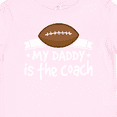 thumbnail image 4 of Inktastic Football My Daddy is the Coach Boys or Girls Baby T-Shirt, 4 of 5