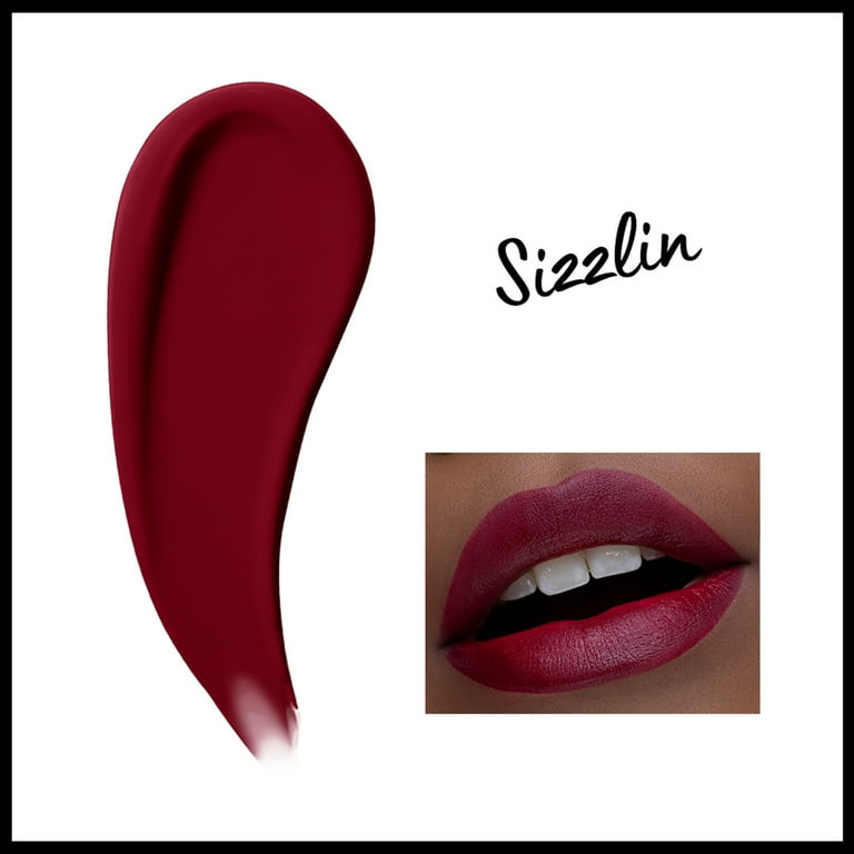 NYX Professional Makeup Lip Lingerie XXL Liquid Lipstick, Sizzlin', 0.13  fl. oz. 