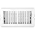 thumbnail image 2 of RV Designer Heating/Cooling Register H873 Heating/Cooling Register; Rectangular; 8 Inch x 4 Inch; With Damper; White; Metal, 2 of 4