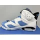 thumbnail image 3 of Ni - ke Air Jordan Retro 6 UNC University Blue White Shoes CT8529-410 Men Size 11, 3 of 5