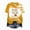 Yellow, variant on TOWED22 Womens Pumpkin Spooky Halloween Shirts Tie Dye Cute Short Sleeve Ghost Grapghic Tee Ghost Tops Costumes Fall(Yellow,5XL)