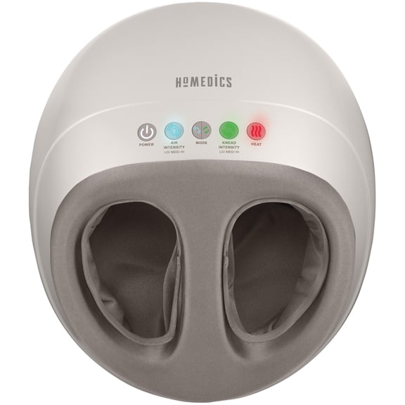 HoMedics Shiatsu Air Pro Foot Massager with Heat, Professional-Style Foot Massage FMS-350H