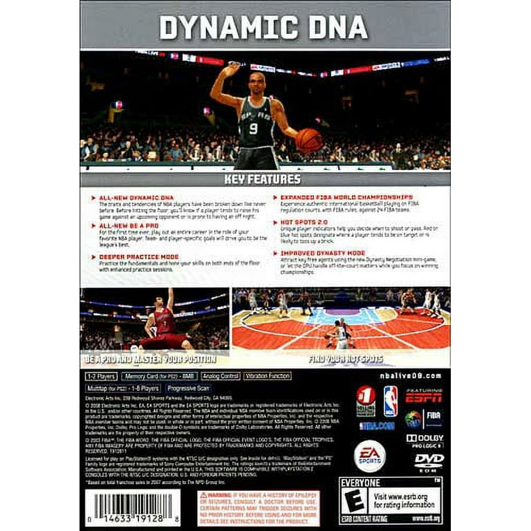 Amazon.com: NBA Live 09 - PlayStation 2 : Video Games