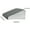 Gray-White, variant on Bed Wedge Pillow Triangle Memory Foam Support Pillow with Soft Top for Sleeping Leg Elevation Back Support