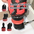 thumbnail image 2 of Mandrin Sans Clé pour Perceuse à Impact, Mandrin Électrique Sans Balais Rechargeable, Convertit les Tournevis Sans Fil en Perceuses Électriques en Quelques Secondes, pour Perceuses à Tige Ronde, Sans Clés Nécessaires, 2 of 7