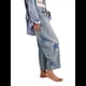 thumbnail image 3 of Vaqueros Rectos, Holgados, Informales, de Tiro Medio y Pierna para Mujer, Estilo Boyfriend Y2K, Pantalones Cortos de Mezclilla Pentagrama Azul S, 3 of 7
