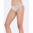 thumbnail image 2 of Boody Ecowear for Women's G-String - Light Grey Marl, Large, 2 of 3