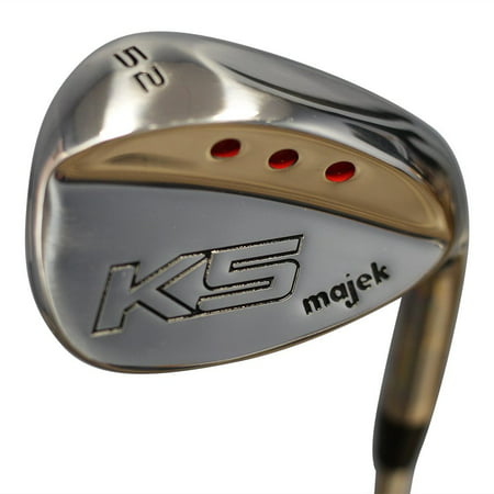 Majek Golf +2 inch Over XL Big & Tall Senior Men's Gap Wedge (GW) 52° Right Handed Senior Flex Steel Shaft (Tall 6'3
