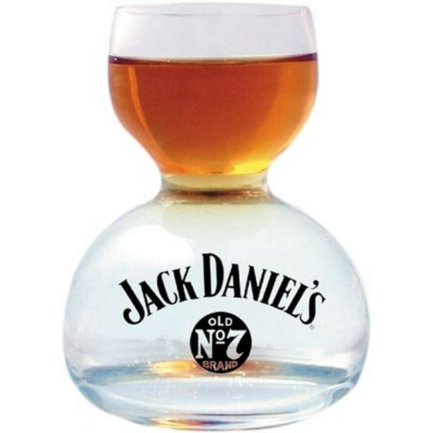 Jack Daniel S Chaser Jigger Double Bubble Shot Glass 3 Oz