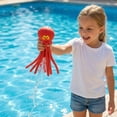 thumbnail image 5 of Octopus Water Ball Spray Squeezing Toy for Kids Outdoor Summer Games and Bath Time Fun Squirting Sensory Water Play Toy Swimming Pool Activity for Summer, 5 of 5