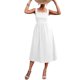 thumbnail image 1 of Vestido De Cuello Cuadrado Vestido De Correa Casual Vestido De Mujer Vestido De Correa De Moda Vestido De Correa Elegante Vestido De Mujer Cuello Cuadrado Vestido De Moda Elegante Anggrek AH2652, 1 of 5