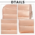 thumbnail image 3 of Organizador de maquillaje para mujer, algodón, Color sólido, resistente al agua, para uso diario, 3 of 8