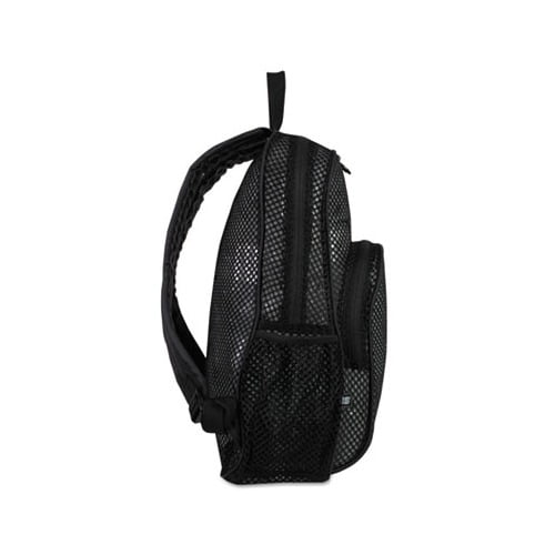 Mesh Backpack 12 x 5 1 2 x 17 1 2 Black