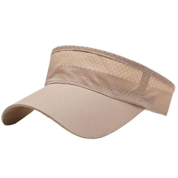 Sun Visor Men Women Mesh Adjustable Baseball Cap Sports Tennis Golf Running Hat