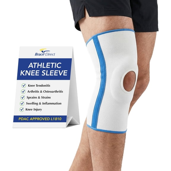 Ossur Premium and Elastic Knee Support, Off White, XL