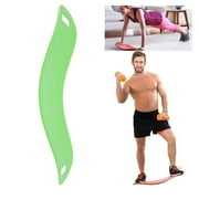 Balance Board-Fitness Board for Abs, Legs, Core, Back and Shoulders Workout-Yoga Twist Board with Resistance Tubes for Toning, Strengthening, Weight Loss + Instructions–Fit Board for Exercise-Green