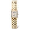 Ladies Goldtone Panther Tank Watch