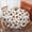 Football Icon White, variant on Football Leaf Beige Pattern Round Tablecloth 70"x70", Wrinkle Resistant Wipeable Table Cover for Kitchen Dining Room Picnic Patio and Party