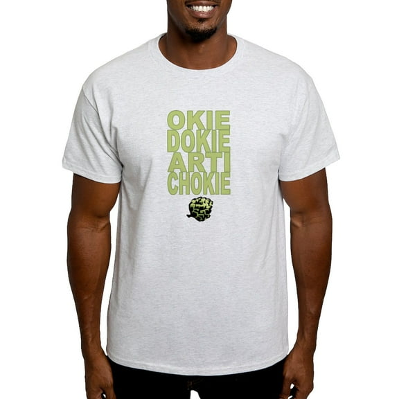 CafePress - Okie Dokie Artichokie Light T Shirt - Men's Classic Graphic T-Shirt