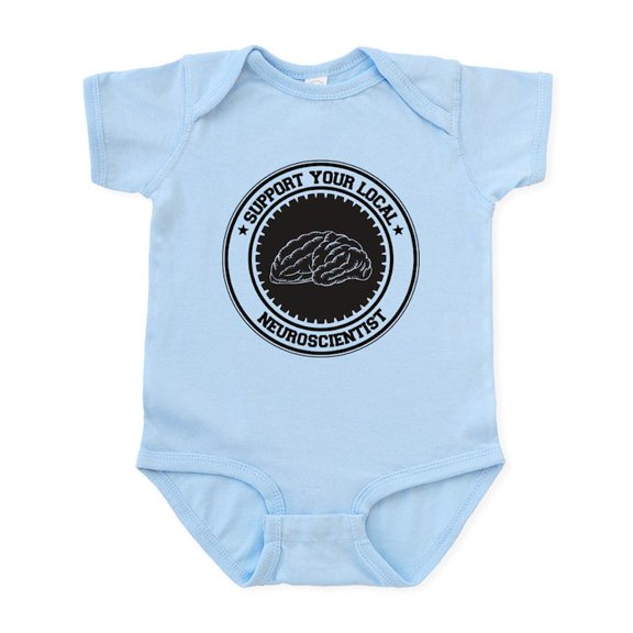CafePress - Support Neuroscientist Infant Bodysuit - Baby Light Bodysuit, Size Newborn - 24 Months