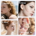 thumbnail image 6 of Fixura Ear Clips - Ear Corrector Clip & Clip On Earrings - Pierceless Adjustable Cuff for Women, Breathable Skin-Friendly Design, 6 of 8