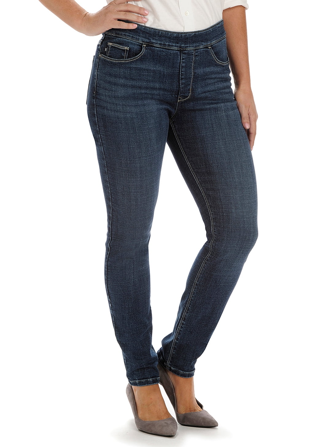 lee women's dream skinny leg jeans