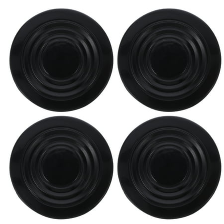 

4Pcs Practical Silicone Coasters Durable Drink Coasters Round Cup Coasters