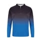 thumbnail image 4 of Hombres Sudaderas de Suéter Solapa Rayas Cremallera de Manga Corta Superior, Deportes Casual para el Uso Al Aire Libre, 4 of 5