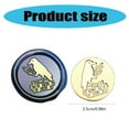 thumbnail image 5 of WE-POLUJ Animal Series Wax Seal Stamp Sealing Waxed Stamp for Envelope Card Decorations, 5 of 19