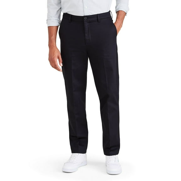 Men's Dockers® Signature Iron-Free Stain Defender Straight-Fit Khaki Pants Color: Beautiful Black Size: 38X30