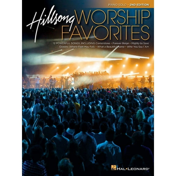 Hillsong Worship Favorites: Piano Solo Songbook (Paperback)