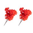thumbnail image 1 of Flores de cerezo artificiales 2 piezas Toystoory rojo, 1 of 6