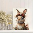 thumbnail image 2 of Qisvanset 12x16 Inch With Frame 2D Flat Wall Art Safari Animal Watercolor Elephant Baby Nursery Wall Print, 2 of 8