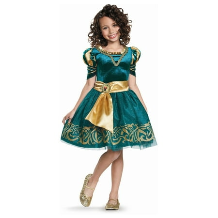 Merida Classic Disney Girls Costume