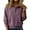 25#Purple, variant on Womens Fall Winter Fashion Sweaters Quarter Zip up pullover Polo sweatshirt women casual trendy tops Pink XL