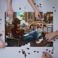 thumbnail image 3 of Smokey Bear, Reading Mail, Vintage Poster (1000 Piece Puzzle, Size 19x27, Challenging Jigsaw Puzzle for Adults and Family, Made in USA), 3 of 4