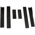 thumbnail image 1 of Jupe Latérale de Voiture, Extensions Rocker 2M, Fentes Universelles Diffuseur Jupe Latérale Kit Diffuseurs, Noir, 1 of 7