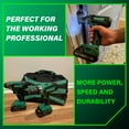 thumbnail image 5 of Metabo HPT 18V Power Tool Set, Drill & Driver Kit, KC18DFX, 5 of 11