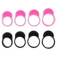thumbnail image 1 of 8pcs Hand Pan Drum Finger Picks Set Silicone Drumstick Covers For Tongue Drum Precise Control And Noise Reduction, 1 of 8