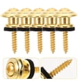 thumbnail image 1 of OFFIGAM 5Ud Accesorios De Guitarra Botones Metálicos Dorados Para Correa Con Protección Antideslizante, 1 of 6