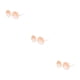 thumbnail image 4 of Gafas de sol clásicas de perlas Minnieouse Marco de PC Protección Marco Blanco Champán, 4 of 6