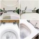 thumbnail image 5 of Laklulu Bisagra para asiento de inodoro, fijaciones de repuesto, aleación de zinc, bisagra para asiento de inodoro, bisagra para asiento de inodoro de resina MDF de madera, Superma, 5 of 5
