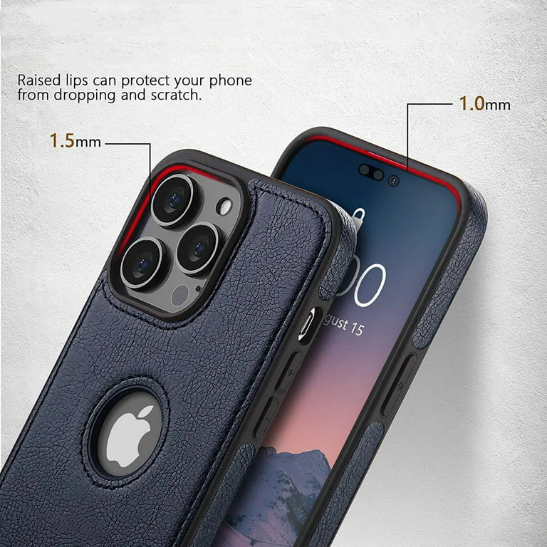 FLOLAB  Best iPhone 15 Leather Phone Cases