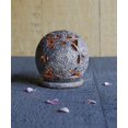 thumbnail image 2 of Store Indya Hand Carved Sphere Shaped Candle Tealight Holder (Design 2), 2 of 4