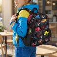 thumbnail image 3 of Jeiento Tractor 13.5 Inch Lightweight Backpack for Toddler Boys, Preschool Kids School Bag for 2-5 Year Old, 2 Front Pockets + 2 Mesh Side Pockets, 3 of 7