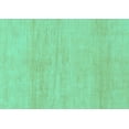 thumbnail image 1 of Ahgly Company Machine Washable Indoor Rectangle Solid Turquoise Blue Modern Area Rugs, 8' x 12', 1 of 4