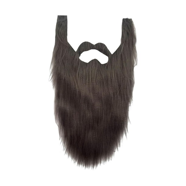 Disfraz de , disfraz de Halloween, pelo facial para Gris Yuyangstore Barba larga