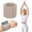 Beige, variant on AbahubFit Magnetic Wrist & Ankle Weights 2Pack for Women, 1.1LB/2.2LB Silicone Bracelet, Easy-Wear Arm Leg Weights for Jogging Yoga Pilates Walking