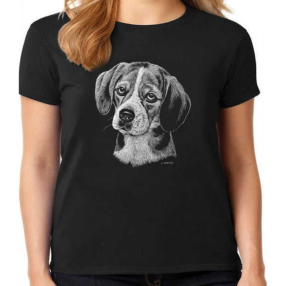 Ladies T-shirt Beagle Dog Breed Gifts