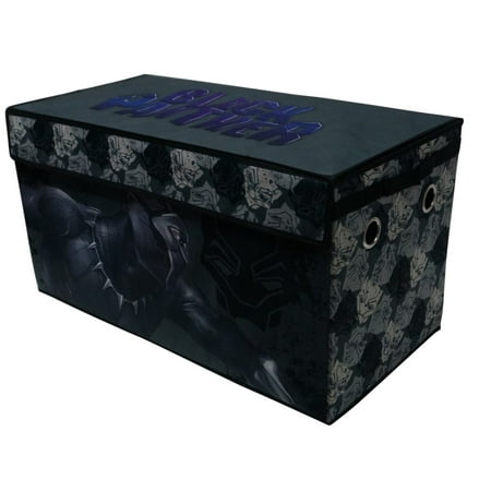 - Black Panther Soft Collapsible Storage Toy Box Trunk